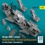1/32 Mirage 2000D cockpit Detailed edition for Kitty Hawk image 1
