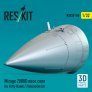 ResKit RSU320165 Mirage 2000D Cono nasale 1/32