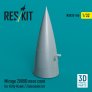 ResKit RSU320165 Mirage 2000D Cono nasale 1/32 image 2