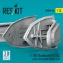Reskit F-105 Thunderchief Couvercles FOD 1/32 image 2