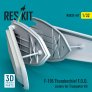 Reskit Couvercles FOD F-105 Thunderchief 1/32 Trumpeter image 2