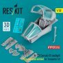 RESKIT Cockpit A-7D Corsair II Hyperdetailliert 1/32 Trumpeter