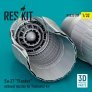 1/32 Su-27 Flanker exhaust nozzles for Trumpeter
