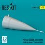 1/32 Mirage 2000B nose cone Kitty Hawk/ZIMMI