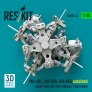 Reskit Rotor principal d�pli� MH-60L/UH-60A/HH-60G 1/35 image 1