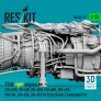 RESKIT Moteur T700 droit 1/35 Kitty Hawk/ZIMI image 2