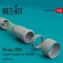 1/48 Dassault Mirage 2000 exhaust nozzles