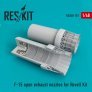 1/48 F-15 open exhaust nozzles