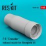 1/48 F-8 Crusader exhaust nozzle image 1