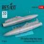1/48 370 Gallon wing fuel tanks with pylons type 2