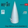 1/48 Mirage 2000D nose cone for Kinetic/Italeri