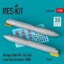 1/48 Mirage 2000 RPL 501/502 external fuel tanks 2000l