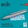 1/48 Mirage 2000 RPL 522 external fuel tank 1300l