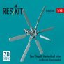 1/48 Sea King 6 blades tail rotor for Airfix/Hasegawa