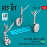 Reskit 1/48 Train Atterrissage Su-27/27UB Tardif Roues Lest�es