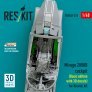 1/48 Mirage 2000B cockpit Basic edition for Kinetic image 2