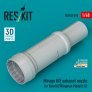 RESKIT Triebwerksschacht Mirage IIIE 1/48 Kinetic