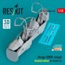 1/48 Mirage 2000D cockpit Detailed edition for Kinetic