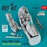 1/48 Mirage 2000C cockpit Basic ed.with 3D for Kinetic image 1