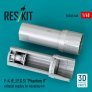 1/48 F-4 E,J,F,G,S Phantom II exhaust nozzles for Academy