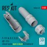 RESKIT 1/48 F-111 A/B/C/D/E Tuy�res d'�chappement ouvertes/ferm�