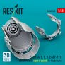 RESKIT 1/48 F-111 A/B/C/D/E Tuy�res d'�chappement ouvertes/ferm� image 2