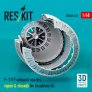 ResKit 1/48 F-111F Tuy�res d'�chappement ouvertes/ferm�es Academ image 2