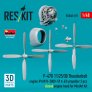 Reskit 1/48 P-47D Thunderbolt H�lice & Moteur pour Miniart image 1