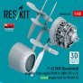 Reskit 1/48 H�lice et moteur P-47 M/N Thunderbolt pour Miniart image 2