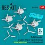 Reskit 1/48 B-24 Liberator H�lices Moteurs Capots