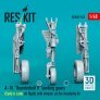 ResKit RSU480542 Train d'atterrissage A-10C 1/48 image 1