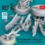 ResKit RSU480542 Train d'atterrissage A-10C 1/48 image 2