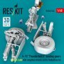 ResKit RSU480544 Train d'atterrissage A-10 Thunderbolt II 1/48 image 2