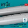 1/48 Tornado F3/GR1/GR4 1500L underwing fuel tanks image 1