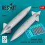 Reskit 1/48 R�servoirs sous-aile 2250L Tornado RAF RSAF