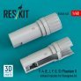 ResKit 1/48 F-4 E/J/F/G/S Phantom II Exhaust Nozzles Hasegawa image 1