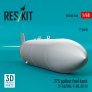 Reskit 1/48 275 Gallon Fuel Tank 1 pc. image 1