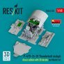 RESKIT 1/48 P-47D-26-28 Thunderbolt Cockpit for Miniart image 1