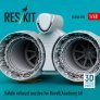 1/48 Rafale exhaust nozzles for Revell image 1