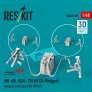 Set armamento MH-60L GAU-17A 1/48 per ICM