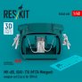 Set armamento MH-60L GAU-17A 1/48 per ICM image 1
