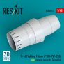 Reskit F-16 Fighting Falcon Tuy�re F100-PW-220 1/48 Tamiya