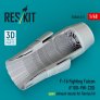 Reskit F-16 Fighting Falcon Tuy�re F100-PW-220 1/48 Tamiya image 3