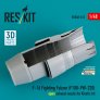 Reskit 1/48 F-16 Tuy�re F100-PW-220 pour Kinetic image 1