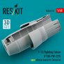 Reskit 1/48 F-16 Fighting Falcon Tuy�re F100-PW-229 Tamiya image 1