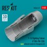 Reskit 1/48 F-16 Fighting Falcon F100-PW-220 Tuy�re Hasegawa image 3