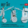Reskit 1/48 F-4B/N Phantom II Train d'atterrissage avec roues image 1