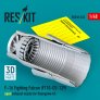 Reskit 1/48 Tuy�re ouverte F-16 Fighting Falcon Hasegawa image 3