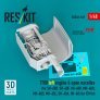 Reskit 1/48 T700 Left Engine Open Nacelles for ICM