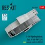 Reskit 1/48 F-16 Fighting Falcon/Sufa Tuy�re Ouverte GWH image 1